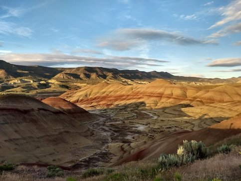 The Painted Hills